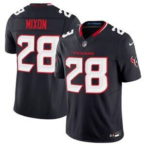 Mens Kids Youths Joe Mixon Navy Stitched Vapor Jersey